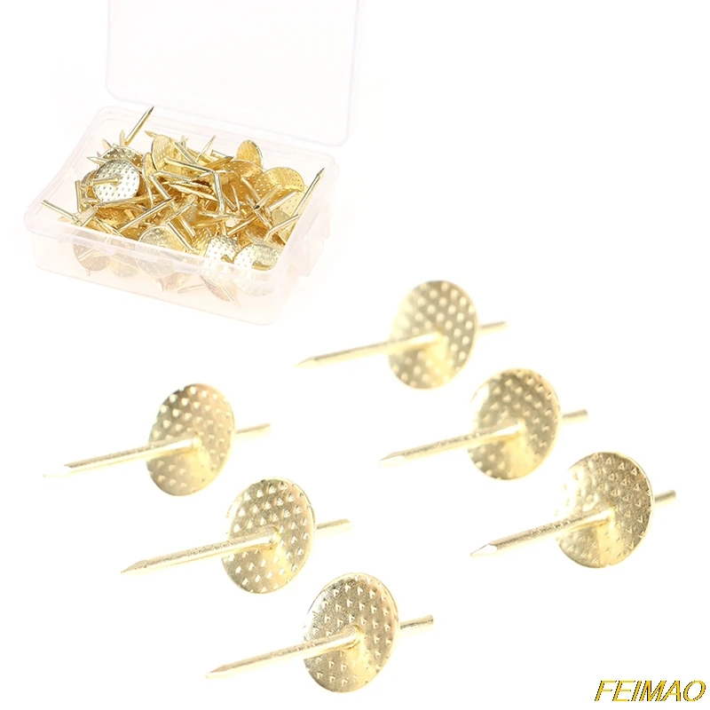 50 шт. металлическая картина Вешалки ногтей фоторамка висит настенные Крючки