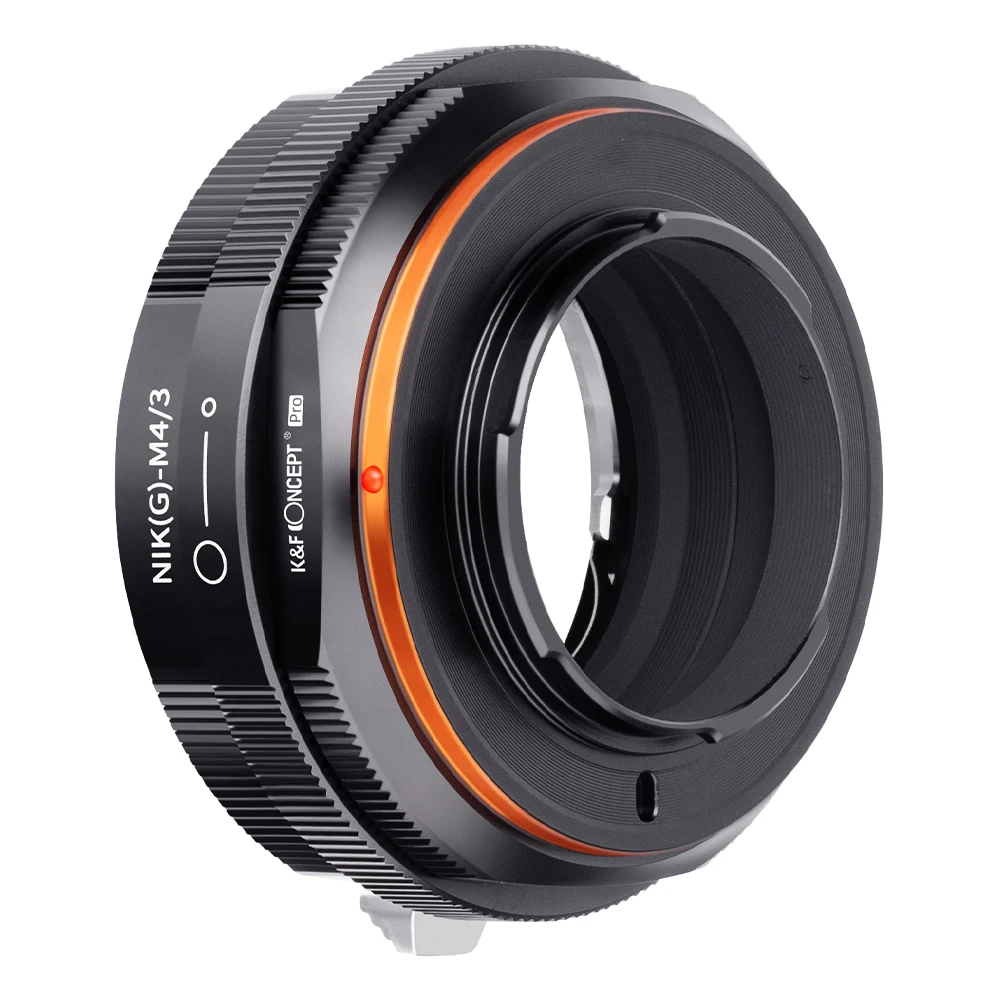 Объектив K &amp F CONCEPT NIK(G)-M43 Nikon AI G на корпус камеры M43 MFT M4/3 с креплением переходное