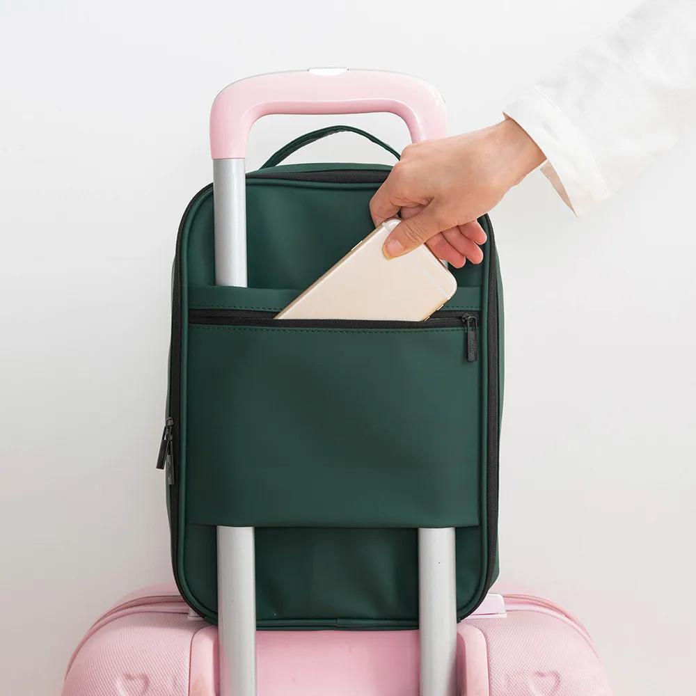 PACGOTH матовая из искусственной кожи прозрачная ПВХ водонепроницаемая переносная