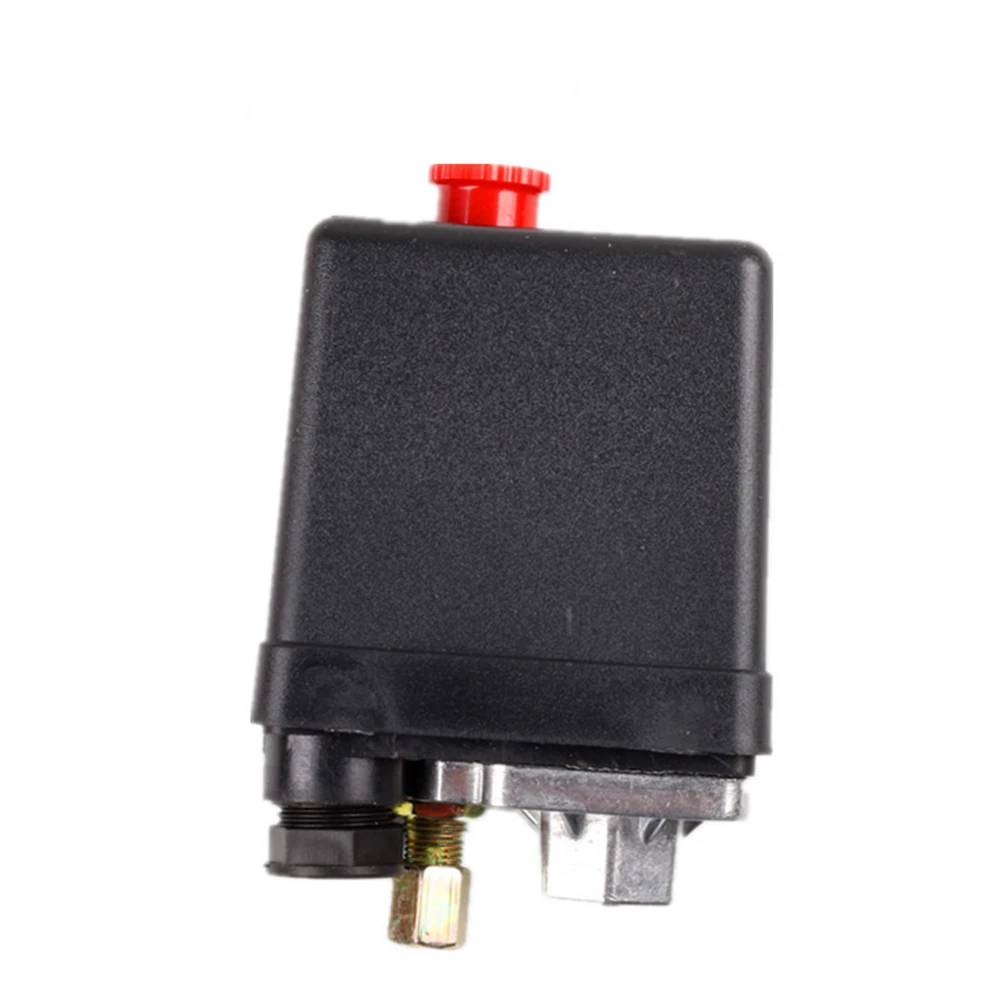 

Air Compressor Pressure Control Switch Valve Manifold Regulator W/ Gauges Relief Working Pressure: 5-8KG/BAR/KPA (90-120PSI)
