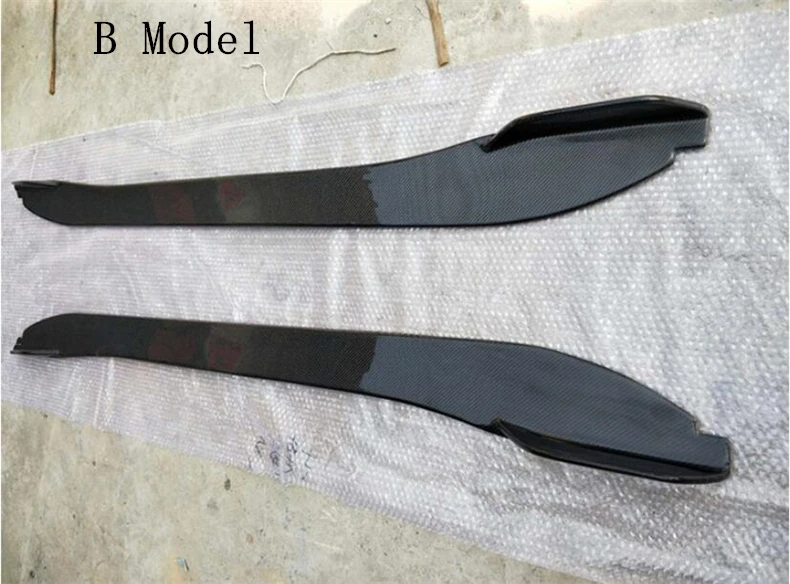 Юбки из углеродного волокна с боковым корпусом комплект для губ разделители