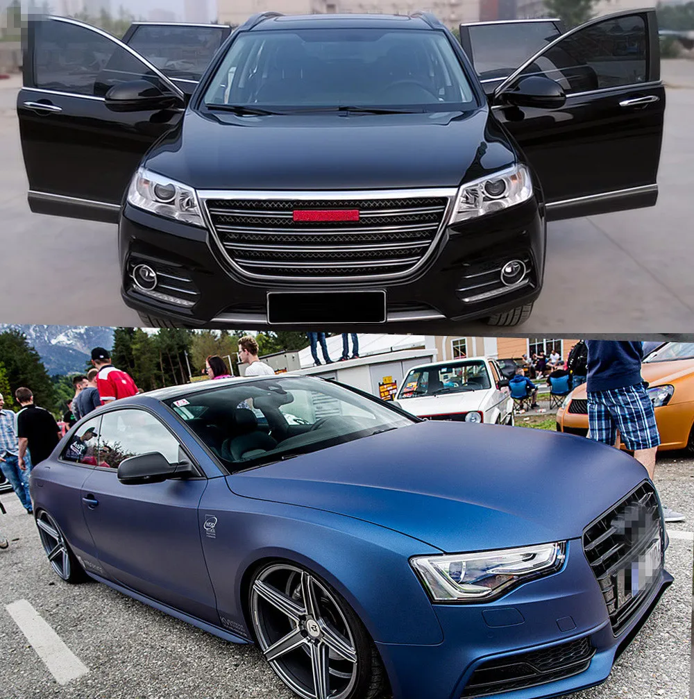 SUNICE VLT75%/20% Light Blue Car Sunshade Vinyl Photochromic Film Color-changed Solar Tint 99%UV Protector 1.52*0.5m | Автомобили и