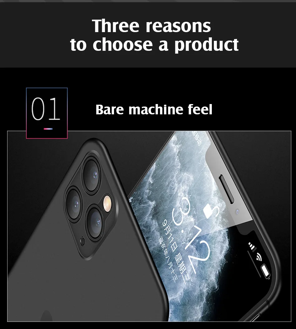 Роскошный противоударный 0,3 мм ультра тонкий чехол для iphone 11 Pro X XS XR Max матовый чехол из ТПУ для iphone 8 7 6 6s Plus Мягкий чехол