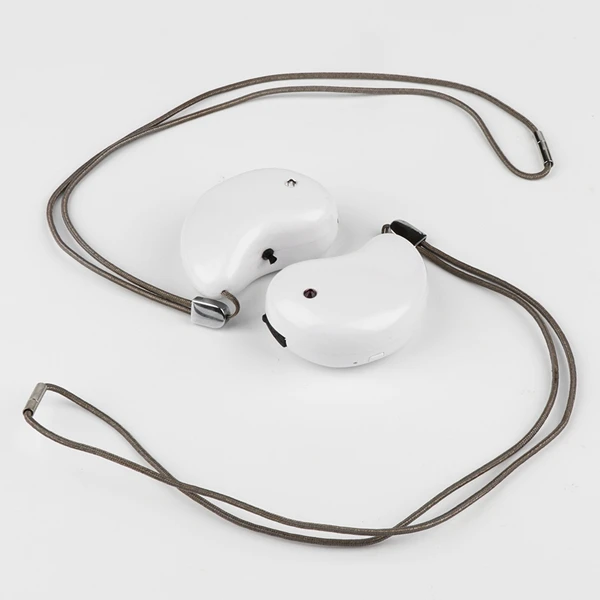 

2 Pcs Hanging Neck Air Purifier Stylish Personal Wearable Mini Portable USB Rechargeable Negative Ion Air Purifier