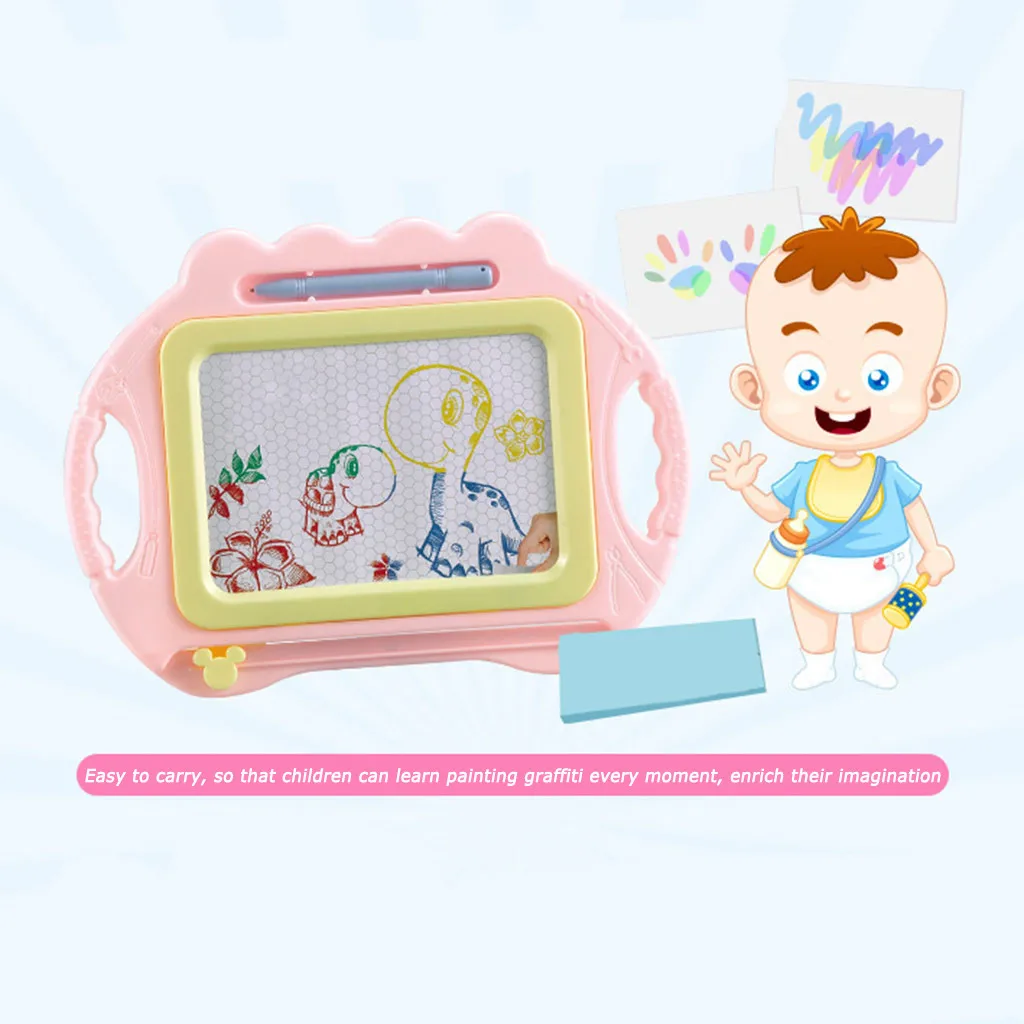 Доска для рисования магнитная доска граффити детей стираемая красочная книга