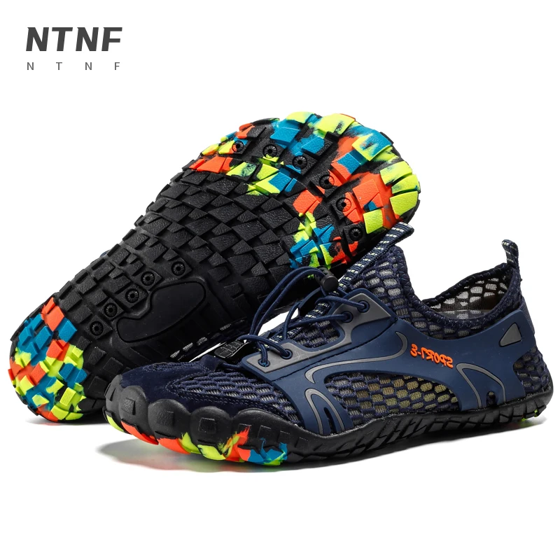 Кроссовки водные для мужчин и женщин быстросохнущие дышащие летнего сезона |