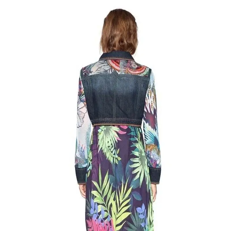 Испанская джинсовая куртка desigual|Женские куртки| |