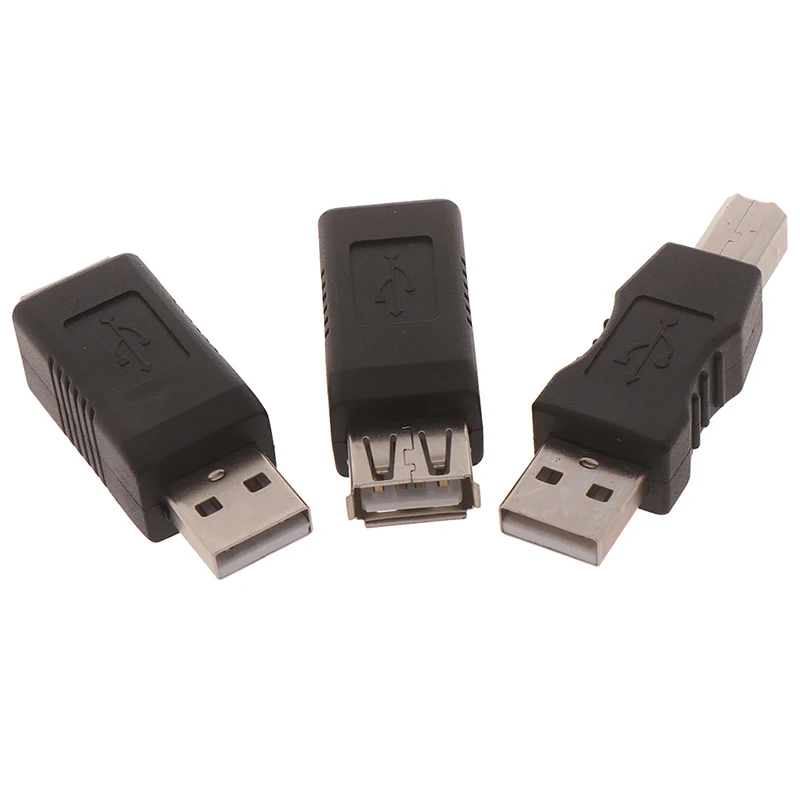 

1pc USB 2.0 Type 2.0 A to Type 2.0 B Printer Scanner Adapter Converter af/bf connector