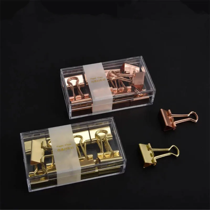 Папка с длинным хвостом 12 шт./компл. зажимы для заток Офисные аксессуары