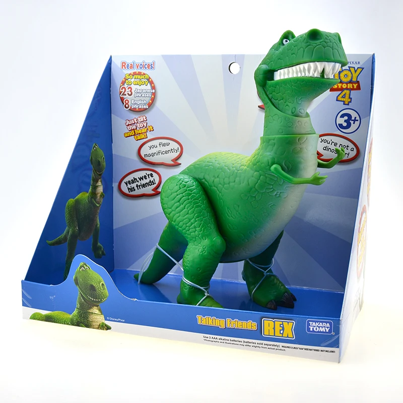 Экшн-фигурка Рекс Takara Tomy Toy Story 4 говорящие друзья английский японский реальные