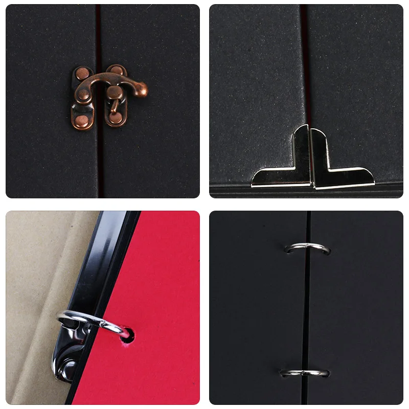 Альбом для скрапбукинга с сердцем на 60 страниц свадебное украшение книги ручной