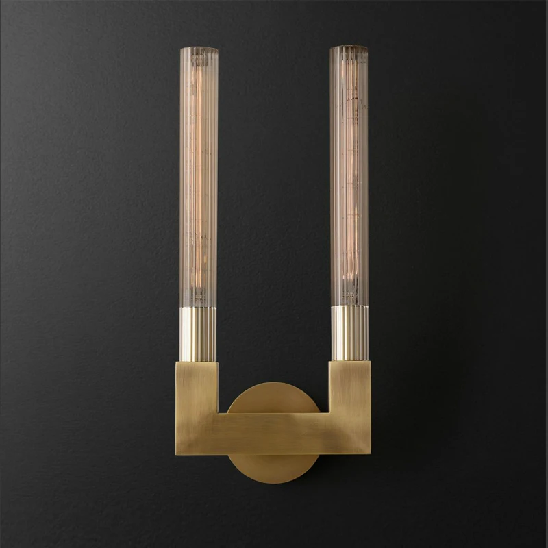 Простой Настенный ретро-светильник в американском стиле высококлассная лампа