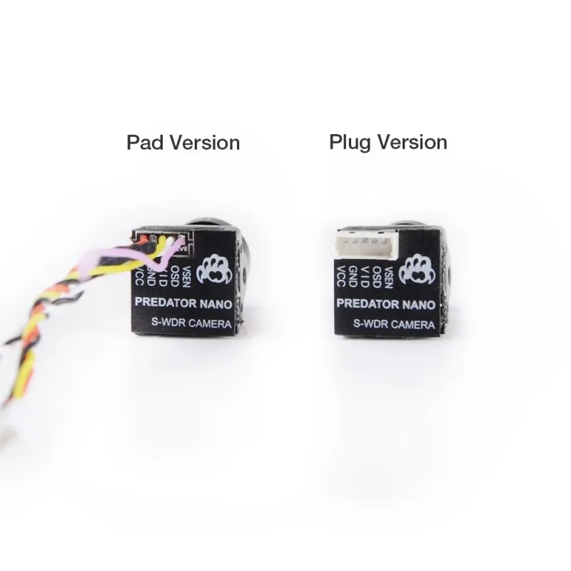 Камера Foxeer Predator 5 Nano 1000TVL 1/3 дюйма CMOS 4:3/16:9 PAL/NTSC переключаемая FPV камера задержка 4 мс