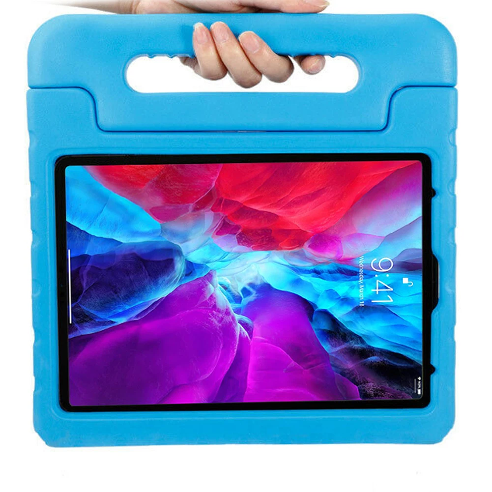 Детский чехол для планшета iPad Pro 12 9 дюйма 2020 4-го поколения A2229 задняя подставка