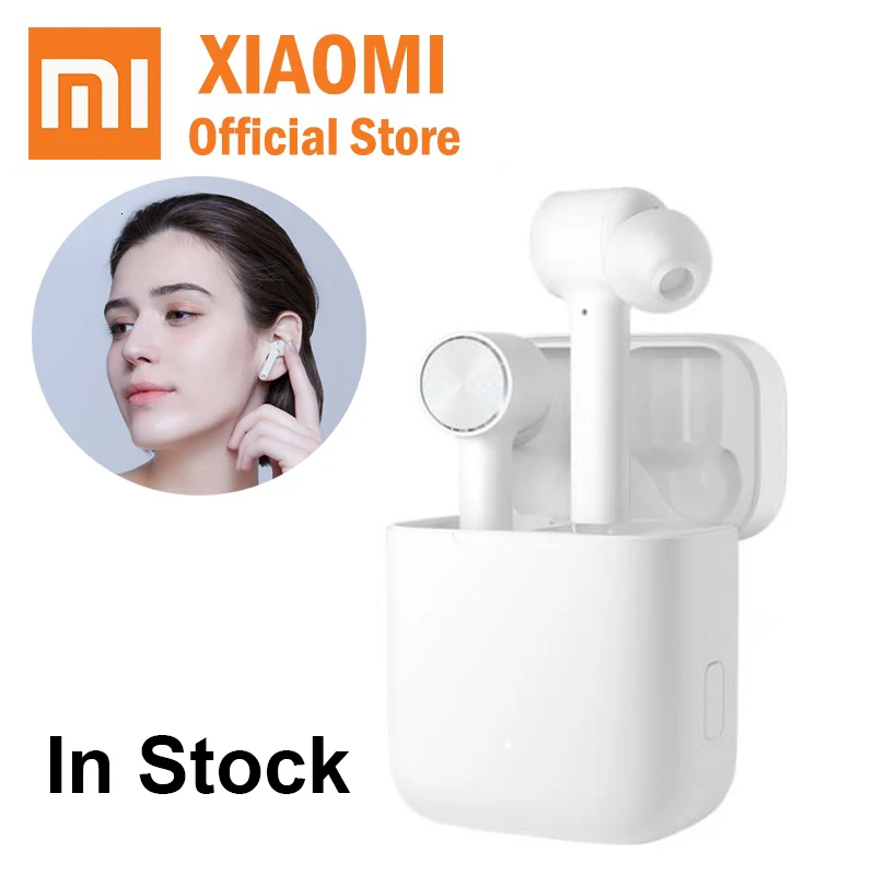 Беспроводные наушники Xiaomi Air Mi True Bluetooth HD звук шумоподавление сенсорное