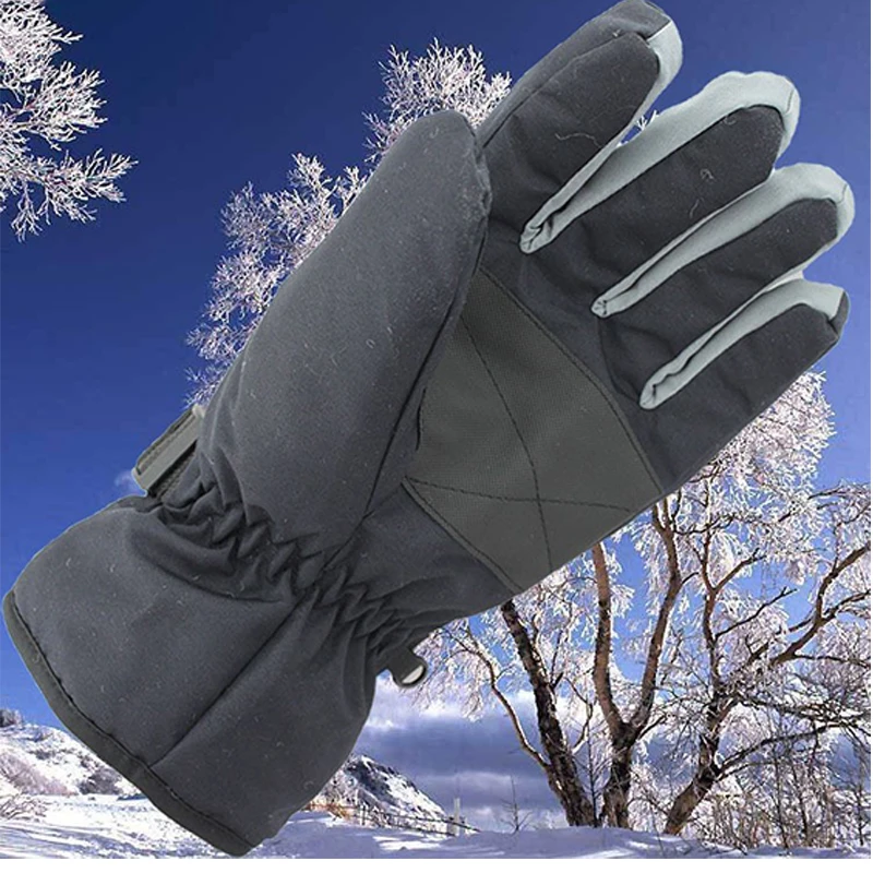 

Waterproof Winter Warm Gloves Men Ski Gloves Snowboard Gloves Motorcycle Riding Winter Touch Screen Snow Windstopper Glove