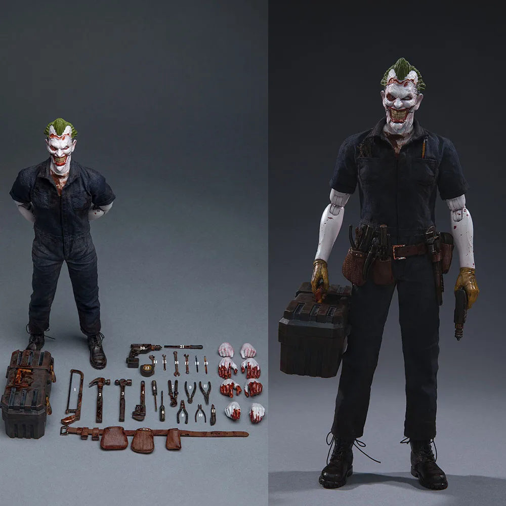 

SWTOYS FS037 In Stock 1/6 Scale Skinning Clown Male Figure Model Full Set 12" Soldier Action Figure Dolls for Fans Collection