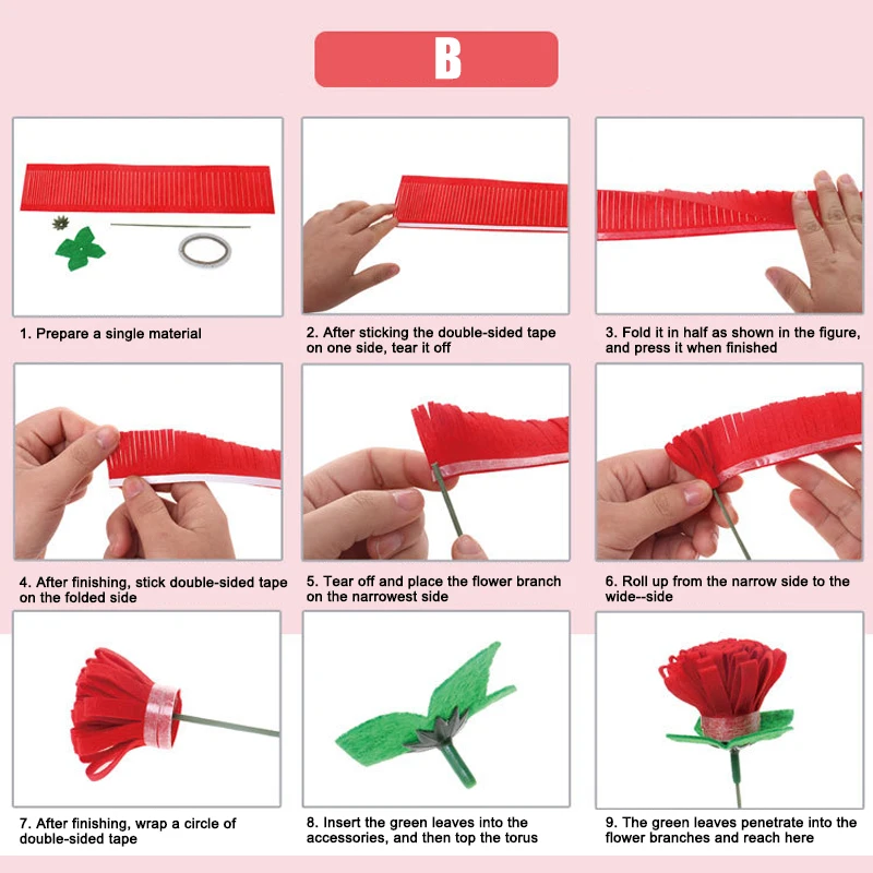 

DIY Non-woven Bonsai Simulation Potted Flowers Plant Home Office Room Decor Table Ornaments PAK55