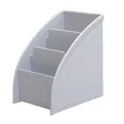 Пульт дистанционного управления H58C с 3 решетками, настольный органайзер-подставка для хранения косметики