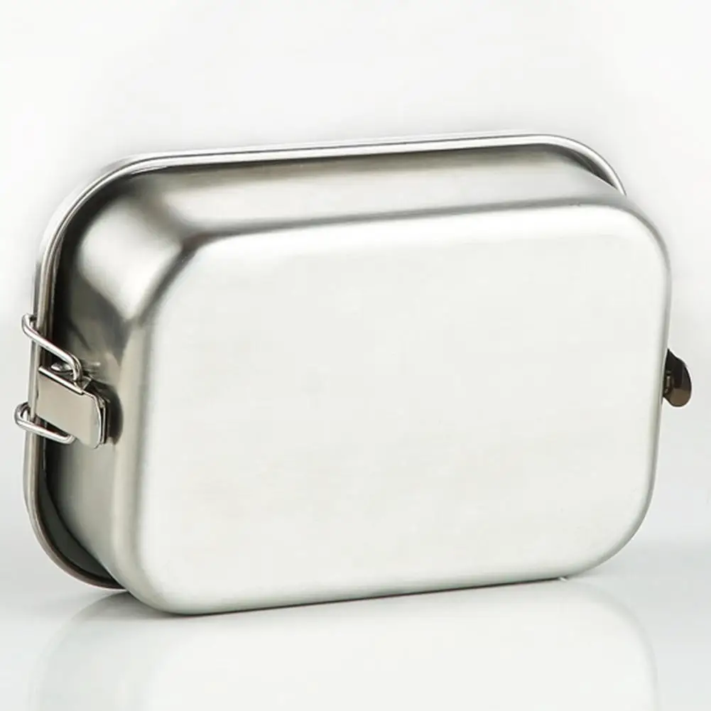 Высококачественный Ланч-бокс из нержавеющей стали 304 объемом 800 мл однослойный