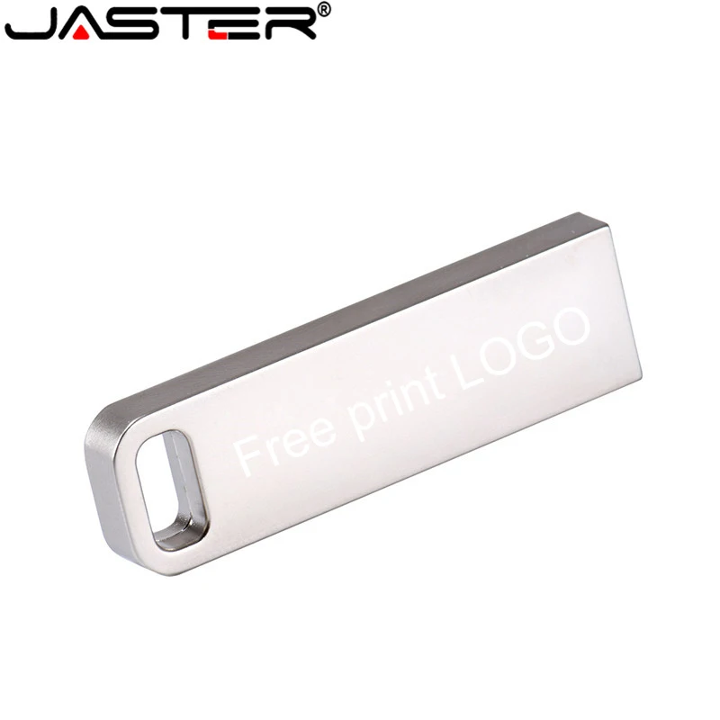Высокоскоростной флеш накопитель JASTER USB 2 0 металлический серебристый 4 ГБ 16 32 64