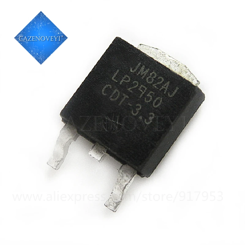 

10pcs/lot LP2950CDT-3.3 LP2950CDT TO-252 In Stock