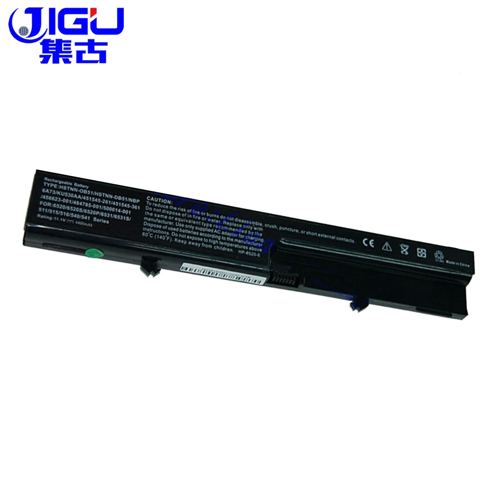 JIGU Сменный аккумулятор для ноутбука HP Compaq 510 511 515 516 и Hp Business Notebook 6520S 6530s 6531s 6535S|battery