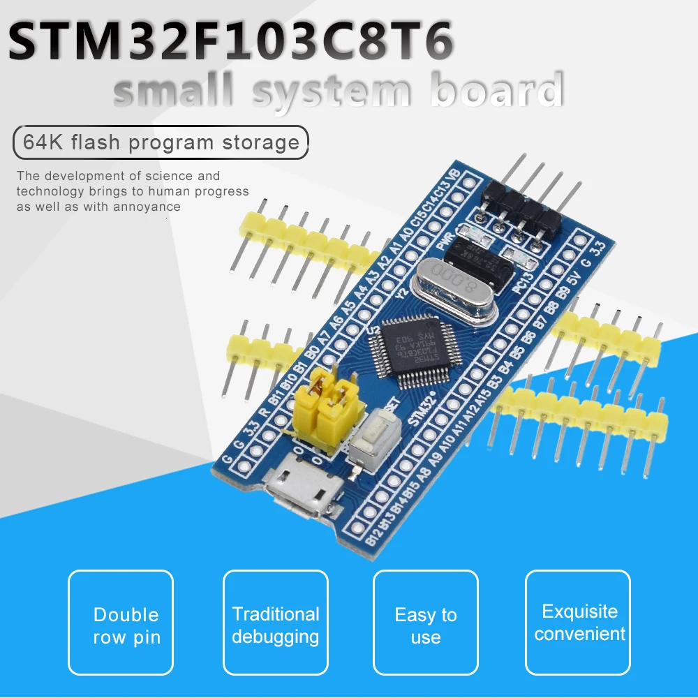 STM32F103C8T6 ARM STM32 минимальная системная макетная плата модуль для Arduino DIY Kit+ ST-Link V2 Mini STM8 симулятор загрузки
