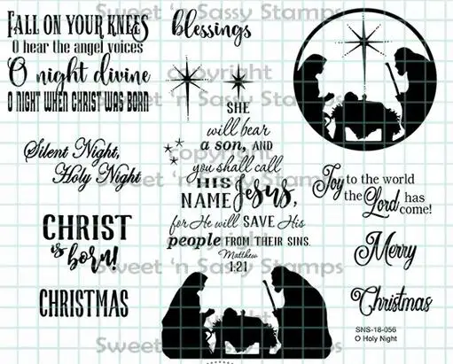 Рождественский прозрачный силиконовый штамп/печать для скрапбукинга своими