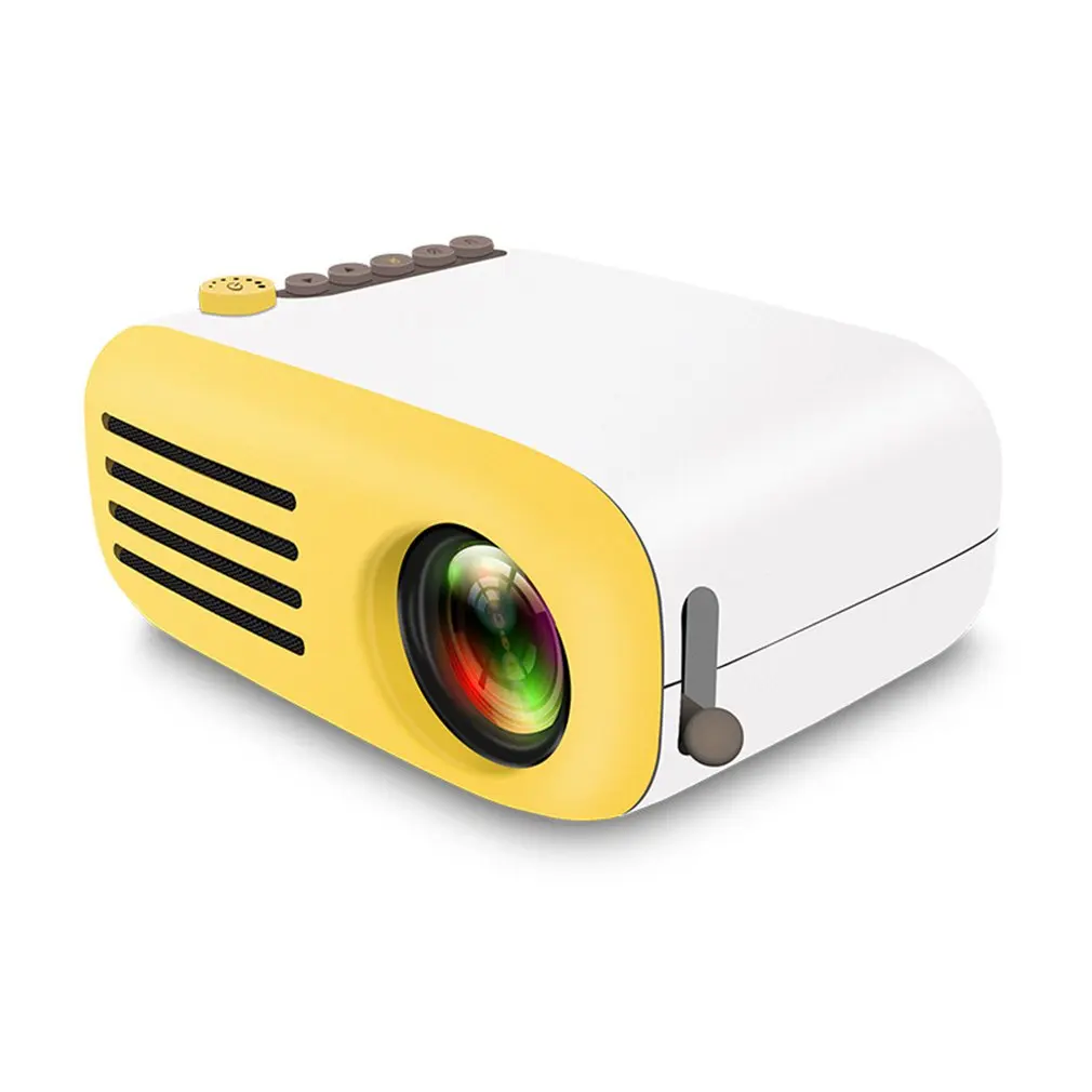 Yg200 Home Mini Projector Portable Handheld Hd 1080P Led Media Player yellow | Компьютеры и офис
