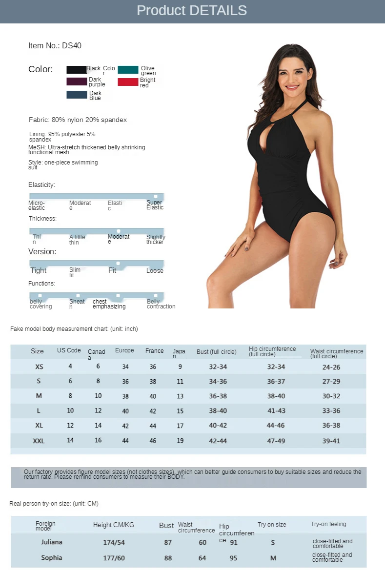

Ladies Swimsuit Slim Conservative Halter One-piece Swimsuit Female Bikini Swimsuit Women One Piece Leotard Women