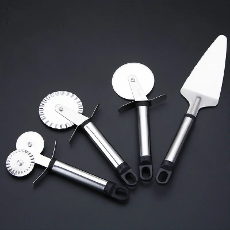 SUEF нож для пиццы двойной круглый из нержавеющей стали посуда выпечки Шпатель