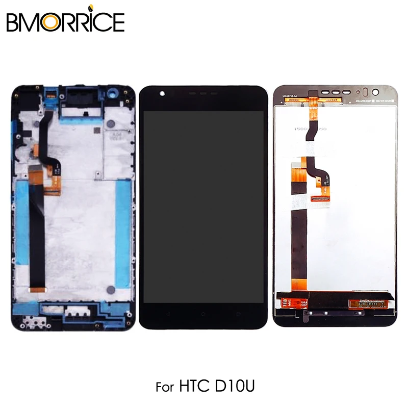 ЖК-дисплей для htc D10U Desire 10 стиль жизни сенсорный экран дигитайзер белый с рамкой