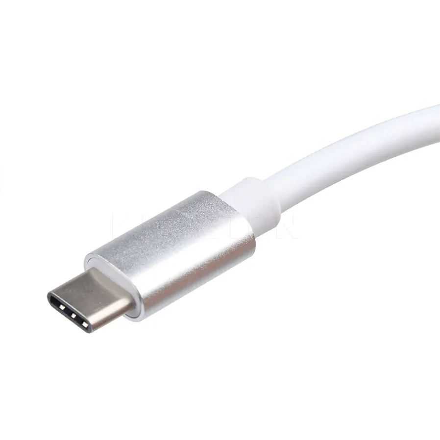 Высококачественный Кабель адаптер kebidu типа C USB 3 1 штекер гнездо 1080P HDTV для