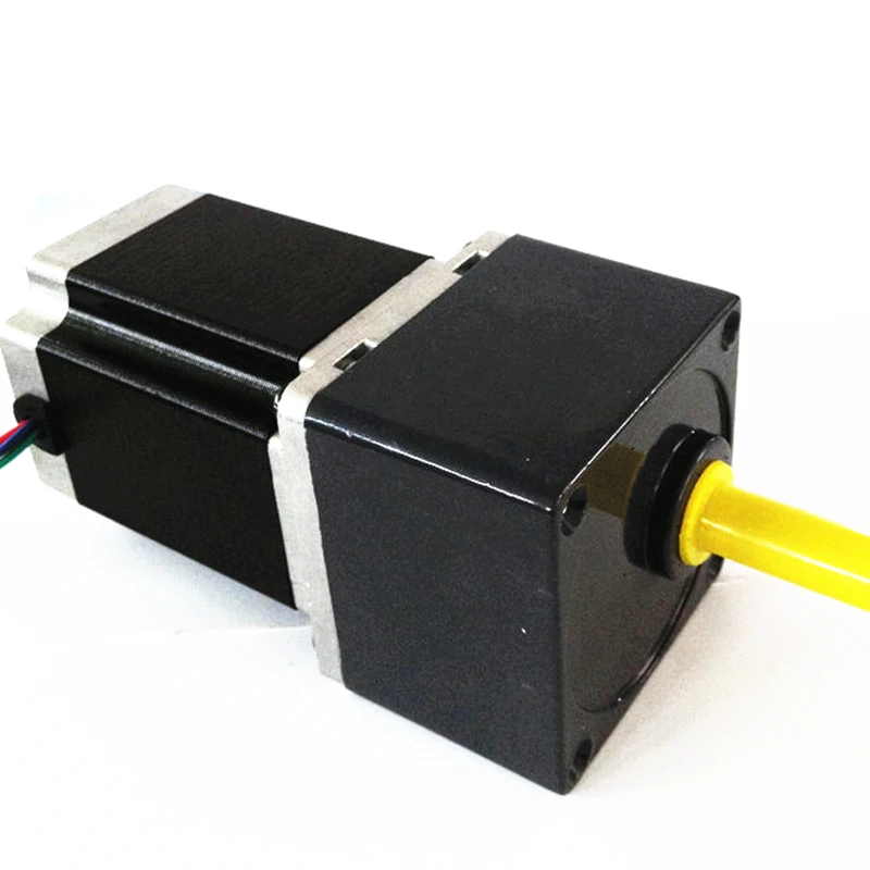 Фото NEMA23 2.8A 18.9Kg.Cm Reduction Ratio 15:1 57mm 2-Phase 4-Wires Gear Reducer Gearbox Stepping Stepper Motor JL57HS56-2804SG15 NEMA23 2.8A 18.9Kg.Cm Reduction Ratio 15:1 57mm 2-Phase 4-Wires Gear Reducer Gearbox Stepping Stepper Motor JL57HS56-2804SG15
