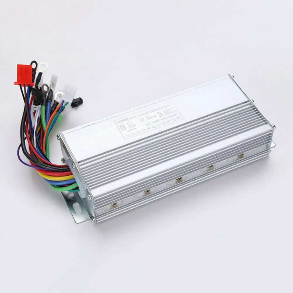 

E-Bike Controller 48V 500W 12 MOS Tubes Brushless Controller For Electric Bicycle Scooter Metal 3 Speed Guard Against Theft Part