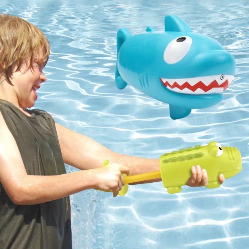 

Детские Игрушки для ванны, игрушка Акула с плавающим распылителем воды, игрушка для ванны с животными из океана для малышей, мальчиков и дев...