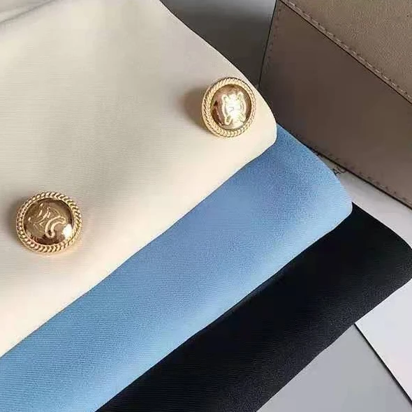 

Skirt Women Irregular Lady A-word skirt Spring 2021 new high-waisted skirt with six button-down pleated skirts Ruffles