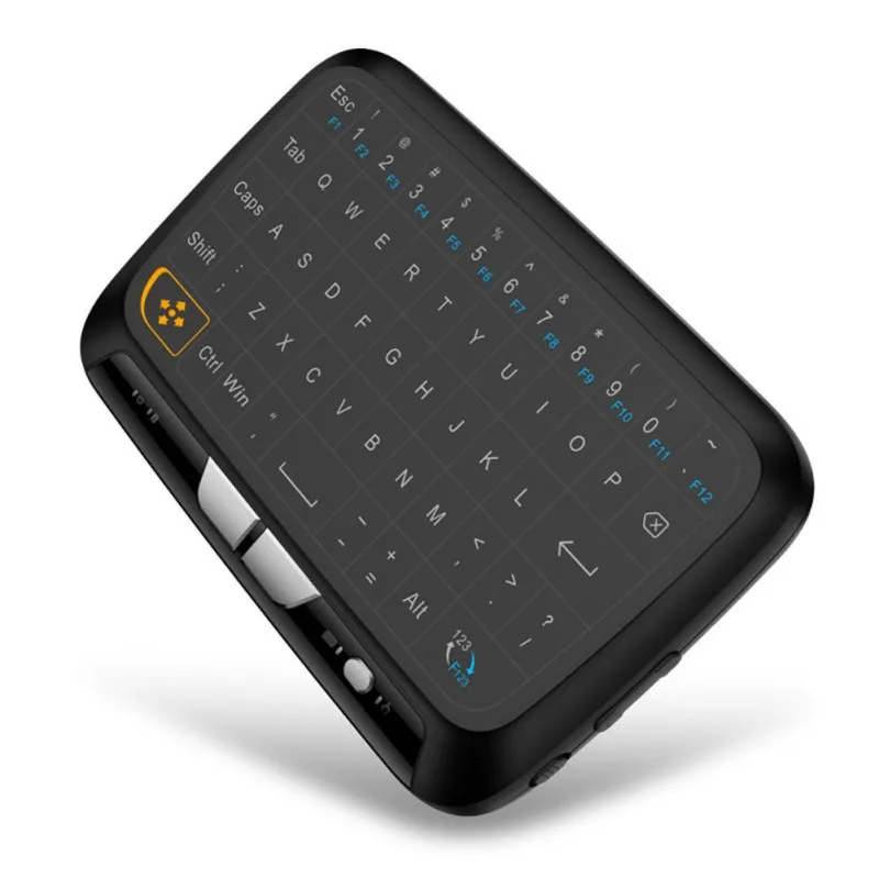 H18 Мини Беспроводная 2 4 ГГц клавиатура Air mouse большой полноэкранный тачпад USB