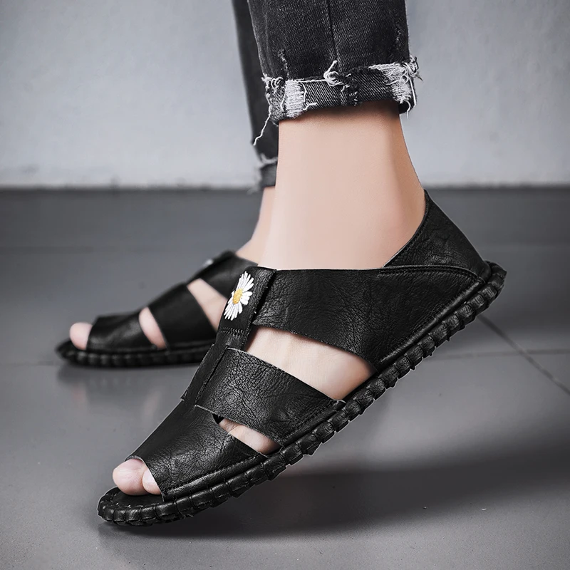 

Couple Beach Wear Beach Sandals Men Sport Rubber Sandale Ete Homme Sandalias For Man Flip Flops Zandalias Hombre Sandel