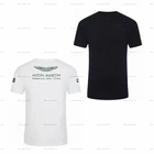 Новинка 2021, официальный сайт F1 для гонок, Лидер продаж, футболка команды Aston Martin, костюм для гонок, летний костюм для мотогонок по бездорожью с коротким рукавом