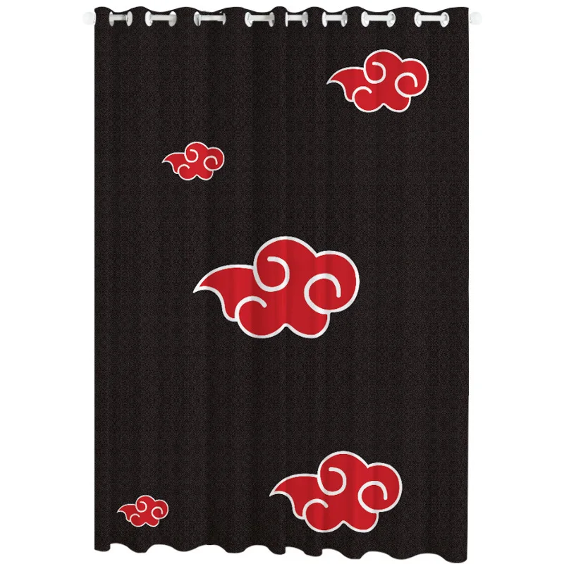 

Japanese Anime Blackout Curtains Polyester Fabric Blackout Window Drapes cosplay props accessories Bedroom Accessories Curtains