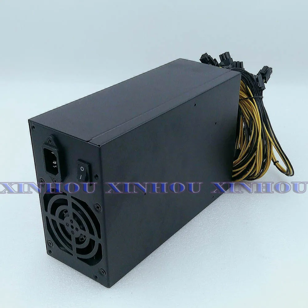 Блок питания для майнинга Antminer R4 S9 T9 + S9k L3 Z9 Z11 B7 A9 Ebit мощность 2000 Вт Доставка 24