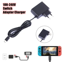 110 240v ac adapter charger 5v 2 4a travel charger for nintend switch euus plug charging usb type c power supply power adapter