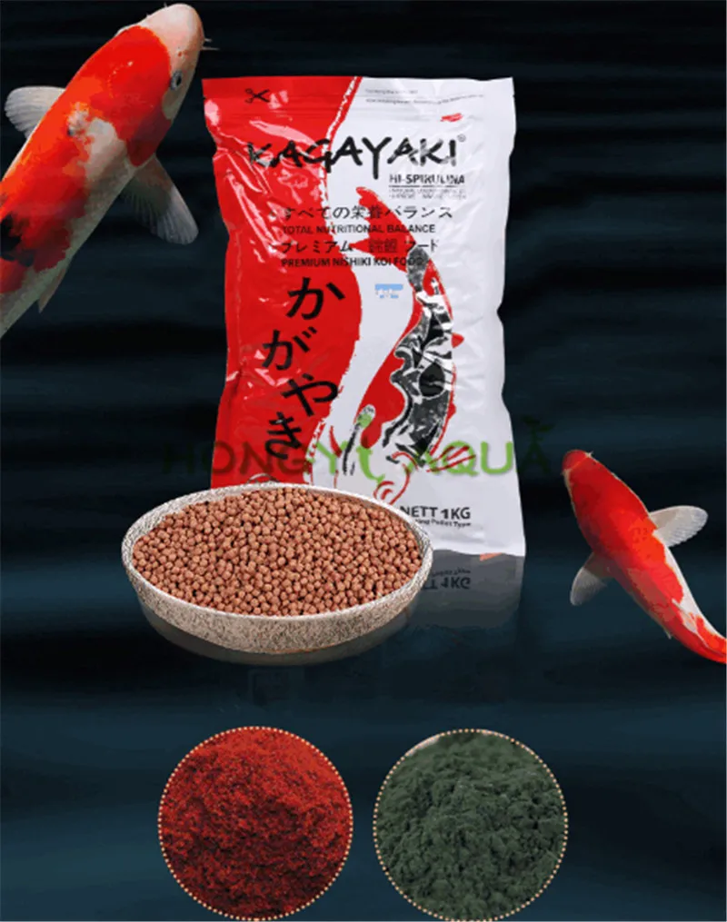 Koi корма Золотая рыбка Lanshou специальная Рыба для декораций кормовая рыба материал универсальный тип пресноводная рыба еда частица 1 кг 7 мм 3 мм