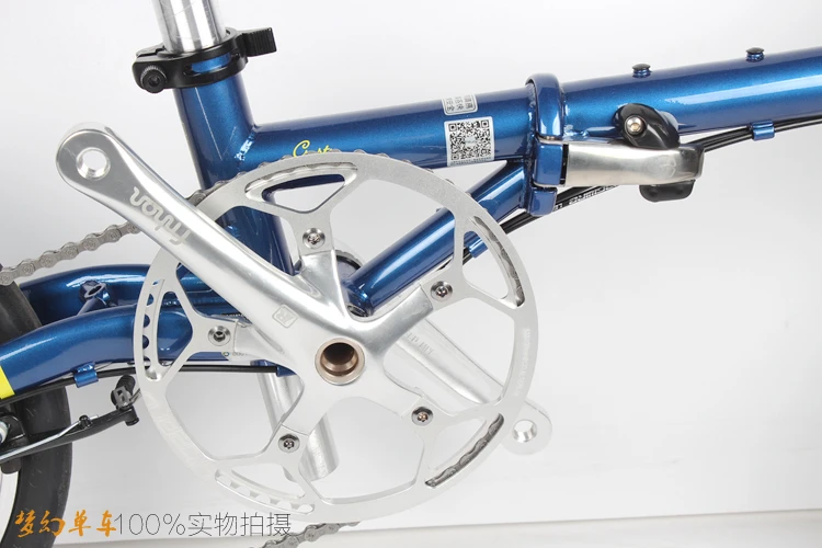 Fnhon FCG1609 складной велосипед 16 дюймов Minivelo CR-MO сталь V тормоз 9 скоростей городской Commuter велосипед для Shimano Shift ретро досуг BMX