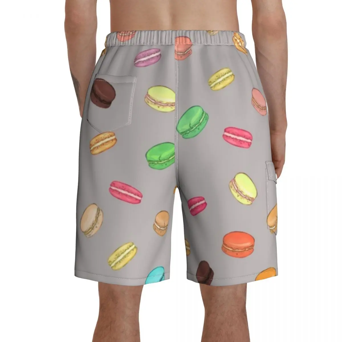 

Sugar Board Shorts Men Beach Swimming Trunks Polyester Pattern Swim Trunks