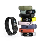 Ремешок для Xiaomi Mi Band 5, 6 цветов, силиконовый браслет на запястье NFC Global Band 5 Pulsera Miband 5, аксессуары