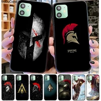 chenel act action game spartan black phone case hull for iphone 11 pro11 pro max x xs xr xs max 8plus 7 6splus 5s se 7plus case
