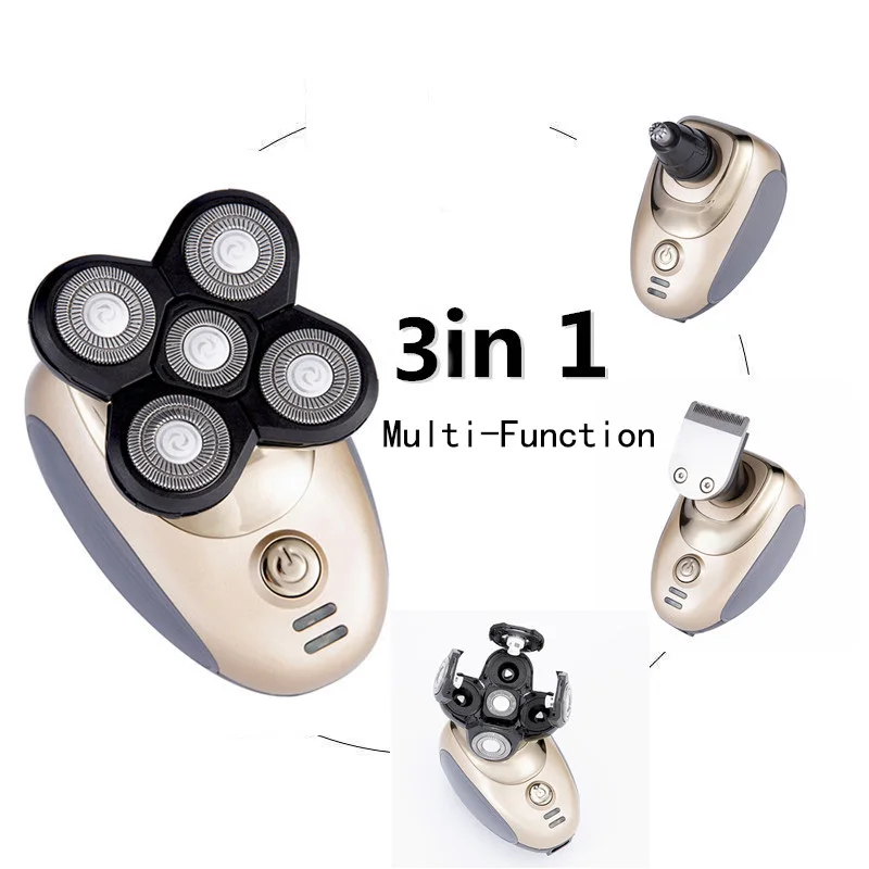 Защита от влаги электробритва для Для мужчин бритва волос лысый головки бритвы